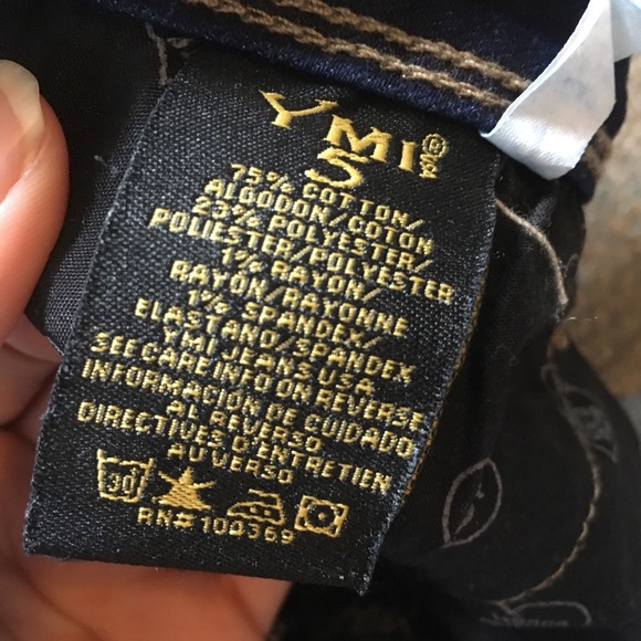 Distressed Dark Skinny Jeans - Picture 6 of 7